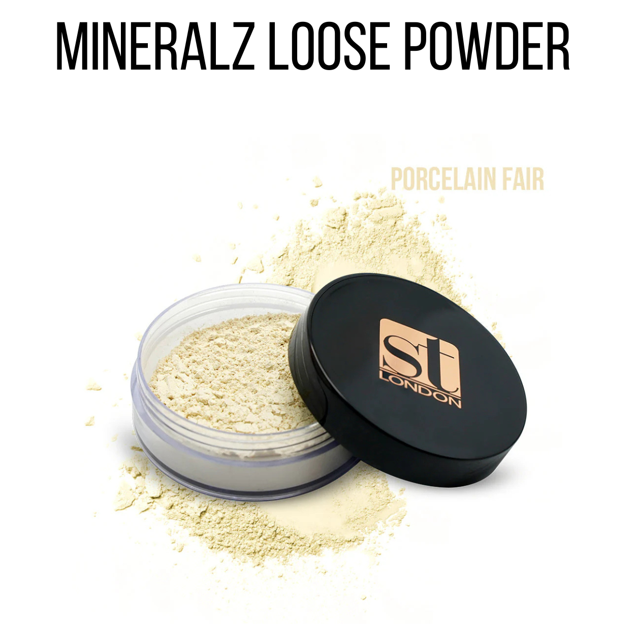 ST London - Mineralz Loose Powder-porcelain Fair